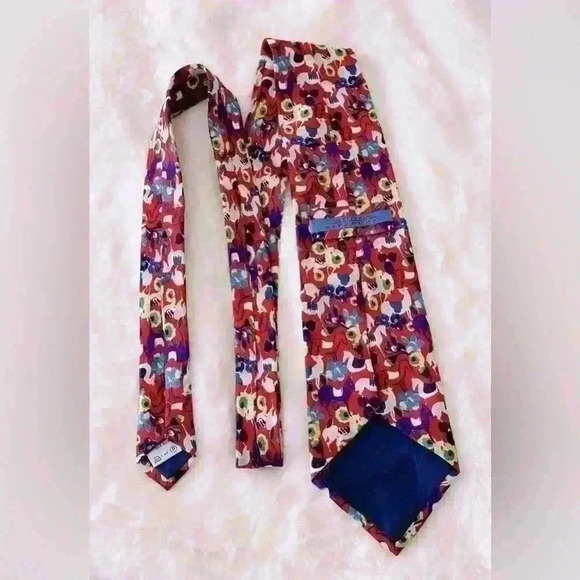 Givenchy Men’s Tie 100% Silk Made in Italy - Picture 3 of 8